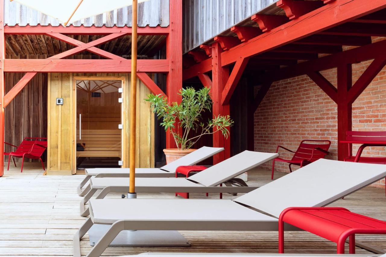 Hotel De La Plage Contis-les-Bains Dış mekan fotoğraf